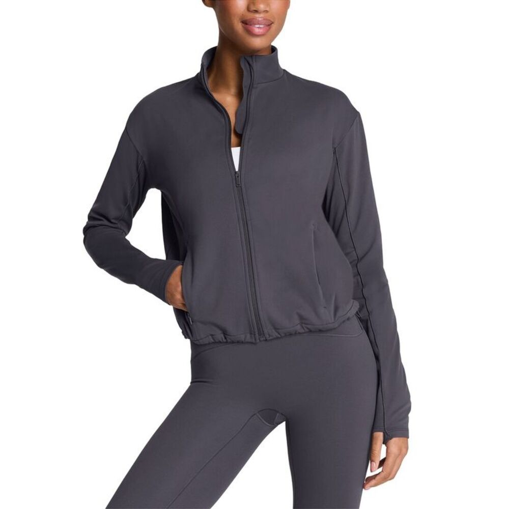 Spanx® Womens  Brushed Full Zip Jacket
